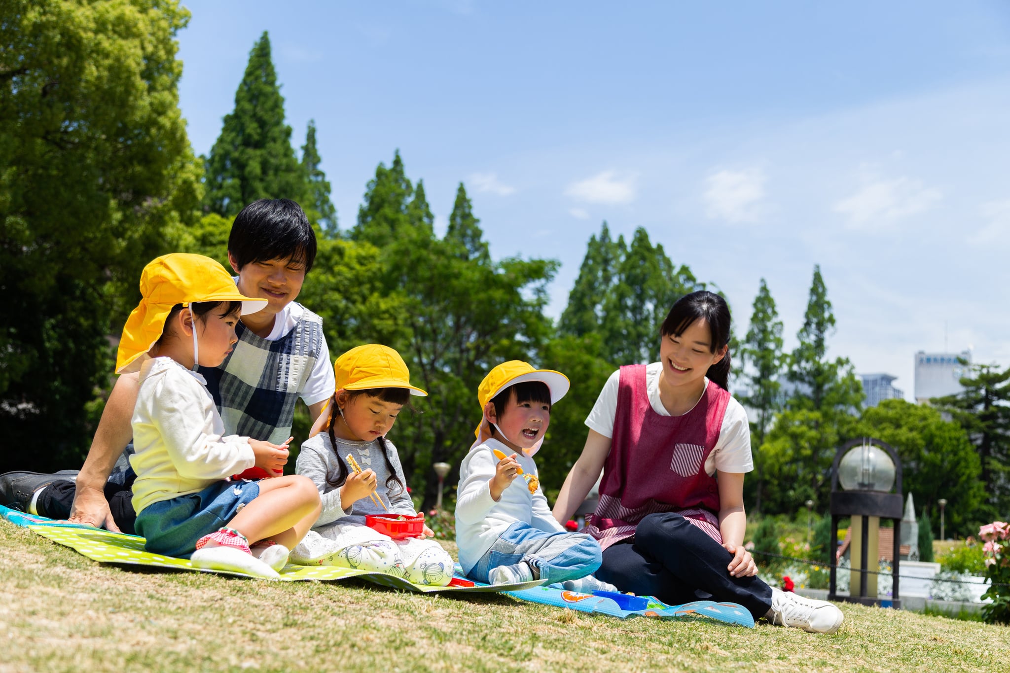 園での1日